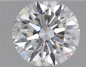 Picture of Natural Diamond 0.40 Carats, Round with Excellent Cut, E Color, SI1 Clarity and Certified by GIA