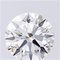 Natural Diamond 2.01 Carats, Round with Excellent Cut, F Color, SI1 Clarity and Certified by GIA