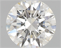 Natural Diamond 0.43 Carats, Round with Excellent Cut, H Color, VVS2 Clarity and Certified by GIA