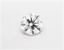 Natural Diamond 3.08 Carats, Round with Excellent Cut, H Color, SI2 Clarity and Certified by GIA