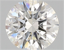 Natural Diamond 0.42 Carats, Round with Excellent Cut, H Color, SI2 Clarity and Certified by GIA