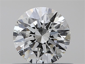 Picture of Natural Diamond 0.42 Carats, Round with Excellent Cut, I Color, VVS1 Clarity and Certified by GIA