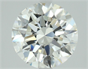 Natural Diamond 2.50 Carats, Round with Excellent Cut, G Color, VS1 Clarity and Certified by GIA