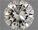 Natural Diamond 3.01 Carats, Round with Very Good Cut, I Color, VVS1 Clarity and Certified by GIA