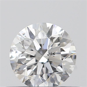 Picture of Natural Diamond 0.40 Carats, Round with Excellent Cut, F Color, SI2 Clarity and Certified by GIA