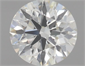 Natural Diamond 0.50 Carats, Round with Excellent Cut, I Color, VS1 Clarity and Certified by IGI