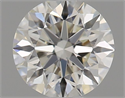 Natural Diamond 0.40 Carats, Round with Excellent Cut, J Color, VS1 Clarity and Certified by GIA