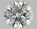 Natural Diamond 1.90 Carats, Round with Excellent Cut, I Color, VVS2 Clarity and Certified by GIA