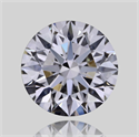 Natural Diamond 0.43 Carats, Round with Excellent Cut, J Color, VVS1 Clarity and Certified by GIA