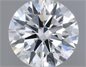 Natural Diamond 0.48 Carats, Round with Excellent Cut, I Color, VS2 Clarity and Certified by GIA