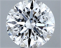 Natural Diamond 0.40 Carats, Round with Excellent Cut, D Color, SI2 Clarity and Certified by GIA