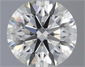 Natural Diamond 0.42 Carats, Round with Excellent Cut, I Color, VS1 Clarity and Certified by IGI