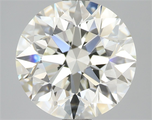 Picture of Natural Diamond 3.05 Carats, Round with Excellent Cut, I Color, VVS1 Clarity and Certified by IGI