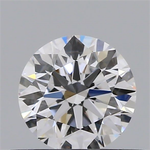 Picture of Natural Diamond 0.40 Carats, Round with Excellent Cut, D Color, VS2 Clarity and Certified by GIA