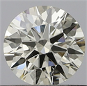 Natural Diamond 0.40 Carats, Round with Excellent Cut, J Color, VS1 Clarity and Certified by GIA