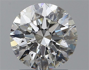 Picture of Natural Diamond 1.64 Carats, Round with Excellent Cut, I Color, SI2 Clarity and Certified by GIA