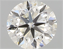 Natural Diamond 0.40 Carats, Round with Very Good Cut, I Color, VS1 Clarity and Certified by GIA