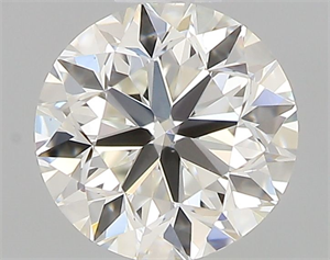 Picture of Natural Diamond 0.40 Carats, Round with Very Good Cut, I Color, VS1 Clarity and Certified by GIA