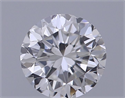 Natural Diamond 0.40 Carats, Round with Good Cut, G Color, SI1 Clarity and Certified by GIA