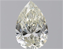 Natural Diamond 1.50 Carats, Pear with  Cut, K Color, SI1 Clarity and Certified by GIA