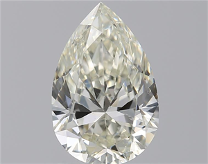 Picture of Natural Diamond 1.50 Carats, Pear with  Cut, K Color, SI1 Clarity and Certified by GIA