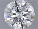 Natural Diamond 0.41 Carats, Round with Excellent Cut, G Color, VS2 Clarity and Certified by GIA