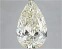 Natural Diamond 5.01 Carats, Pear with  Cut, K Color, VS1 Clarity and Certified by IGI