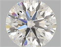 Natural Diamond 0.41 Carats, Round with Excellent Cut, I Color, VVS2 Clarity and Certified by GIA