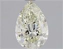 Natural Diamond 1.51 Carats, Pear with  Cut, J Color, VS1 Clarity and Certified by IGI