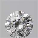 Natural Diamond 0.50 Carats, Round with Excellent Cut, H Color, SI2 Clarity and Certified by IGI