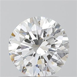 Picture of Natural Diamond 2.01 Carats, Round with Excellent Cut, F Color, SI2 Clarity and Certified by GIA