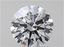 Natural Diamond 0.40 Carats, Round with Excellent Cut, E Color, IF Clarity and Certified by GIA