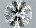 Natural Diamond 1.90 Carats, Round with Excellent Cut, I Color, VS2 Clarity and Certified by GIA