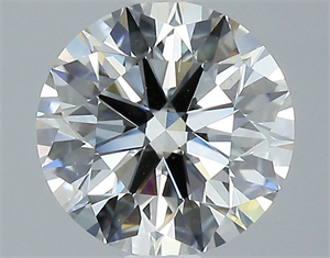 Picture of Natural Diamond 1.90 Carats, Round with Excellent Cut, I Color, VS2 Clarity and Certified by GIA