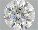 Natural Diamond 0.40 Carats, Round with Very Good Cut, K Color, VS2 Clarity and Certified by GIA