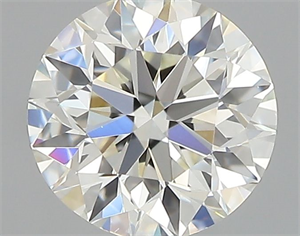 Picture of Natural Diamond 0.40 Carats, Round with Very Good Cut, K Color, VS2 Clarity and Certified by GIA