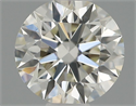 Natural Diamond 0.41 Carats, Round with Excellent Cut, H Color, VS1 Clarity and Certified by IGI