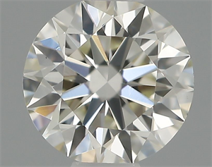 Picture of Natural Diamond 0.41 Carats, Round with Excellent Cut, H Color, VS1 Clarity and Certified by IGI