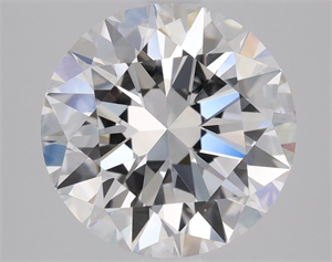 Picture of Natural Diamond 2.01 Carats, Round with Excellent Cut, D Color, VS1 Clarity and Certified by GIA