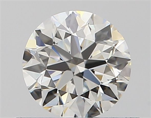 Picture of Natural Diamond 0.50 Carats, Round with Very Good Cut, I Color, VS1 Clarity and Certified by GIA