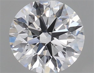 Picture of Natural Diamond 0.41 Carats, Round with Excellent Cut, D Color, VVS1 Clarity and Certified by IGI