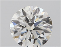 Natural Diamond 0.40 Carats, Round with Very Good Cut, F Color, SI2 Clarity and Certified by GIA