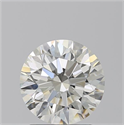 Natural Diamond 2.03 Carats, Round with Excellent Cut, J Color, SI1 Clarity and Certified by GIA