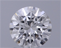 Natural Diamond 0.40 Carats, Round with Excellent Cut, G Color, VS2 Clarity and Certified by GIA