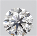 Natural Diamond 0.40 Carats, Round with Very Good Cut, F Color, SI1 Clarity and Certified by GIA