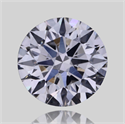 Natural Diamond 0.42 Carats, Round with Excellent Cut, E Color, SI1 Clarity and Certified by GIA