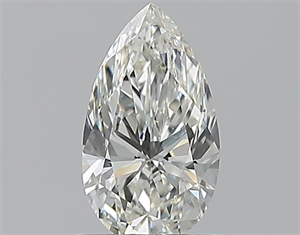 Picture of Natural Diamond 0.73 Carats, Pear with  Cut, I Color, SI1 Clarity and Certified by GIA