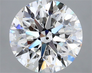 Picture of Natural Diamond 2.05 Carats, Round with Excellent Cut, F Color, SI1 Clarity and Certified by GIA