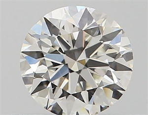 Picture of Natural Diamond 0.50 Carats, Round with Very Good Cut, I Color, SI1 Clarity and Certified by GIA