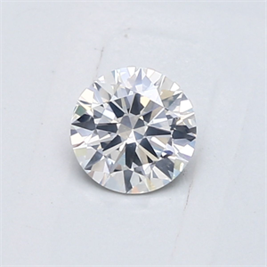 Picture of Natural Diamond 0.50 Carats, Round with Very Good Cut, E Color, I1 Clarity and Certified by GIA